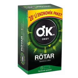 Okey Rötar Geciktirici Etkili 20'li Prezervatif - Okey