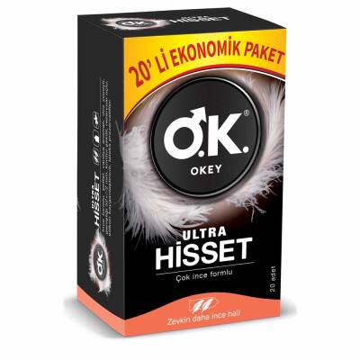 Okey Ultra Hisset 20'li Prezervatif - 1