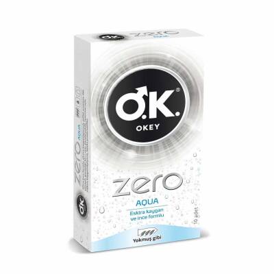 Okey Zero Aqua 10'lu Prezervatif - 1