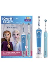 Oral-B D100 Frozen Şarj Edilebilir Diş Fırçası Aile Paketi - Oral-B