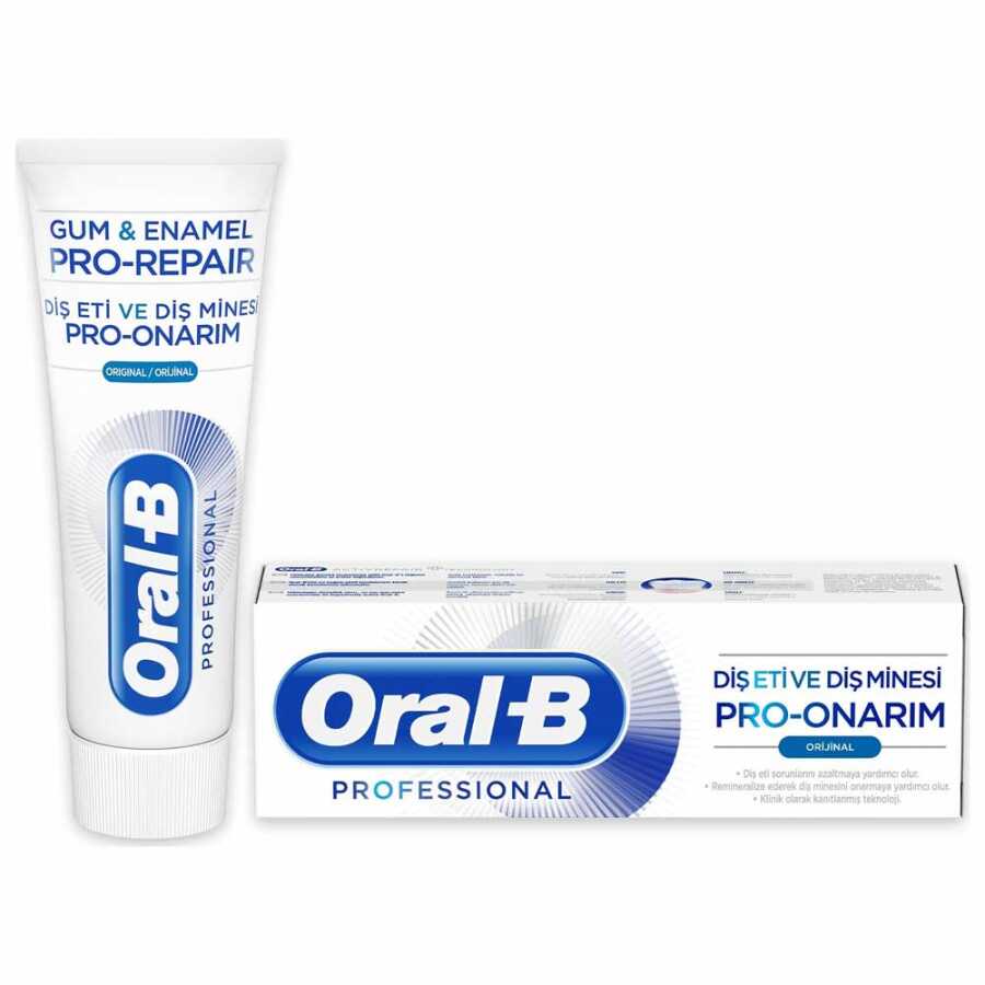 Oral-B Diş Eti Ve Diş Minesi Pro-Onarım Orijinal 75 Ml Diş Macunu ...