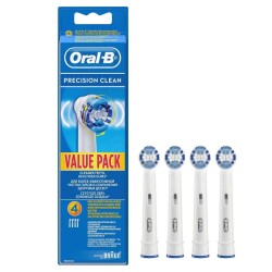 Oral-B EB20-4 Precision Clean 4'lü Diş Fırçası Yedek Başlığı - Oral-B