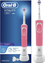 Oral-B Vitality 100 3D White Şarjlı Diş Fırçası Pembe - Oral-B