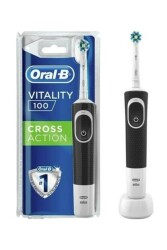 Oral-B Vitality 100 Cross Action Şarjlı Diş Fırçası Siyah - Oral-B