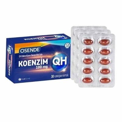 Osende Koenzim QH 100 mg 30 Yumuşak Kapsül - 1