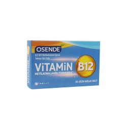 Osende Vitamin B12 30 Ağızda Dağılan Tablet - Tab İlaç