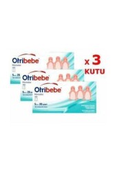 Otribebe Monodoz 5mlx20 Tek Kullanımlık Flakon Izotonik Deniz Suyu 3'lü - Otribebe