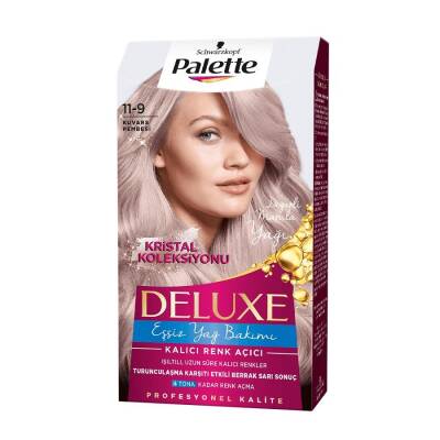 Palette Deluxe 11-9 Kuvars Pembesi Saç Boyası - 1