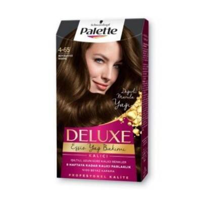 Palette Deluxe 4-65 Büyüleyici Kahve Saç Boyası - 1