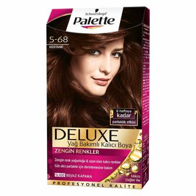 Palette Deluxe 5-68 Kestane Saç Boyası - 1