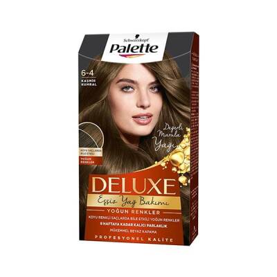 Palette Deluxe 6-4 Kaşmir Kumral Saç Boyası - 1