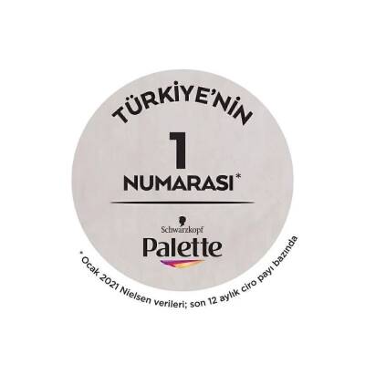 Palette Doğal Renkler 7-0 Kumral Saç Boyası - 5