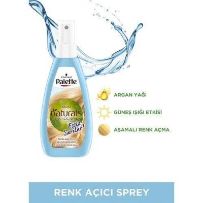 Pallette Naturals Renk Açıcı Sprey 150 ml - 1