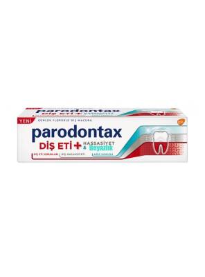 Parodontax Diş Eti + Hassasiyet Beyazlatıcı Diş Macunu 75 ml - 1