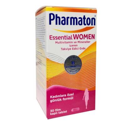 Pharmaton Essential Kadın Vitamin Mineral 30 Kapsül - 1