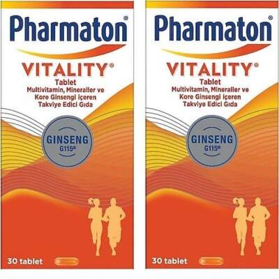 Pharmaton Vitality 30 Tablet 2li Set - 1