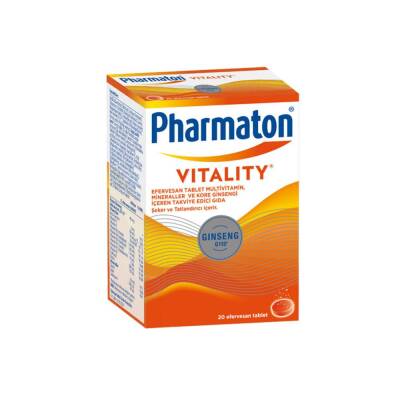 Pharmaton Vitality Efervesan 20 Tablet - 1
