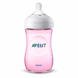 Philips Avent SCF034/17 Natural Biberon 260 ml - Pembe - Philips Avent