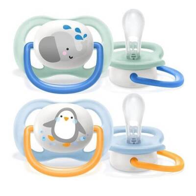 Philips Avent SCF080-05 Ultra Air Emzik Animals 0-6 Ay Erkek - 1