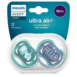Philips Avent SCF349/18 Ultra Air +18 Ay 2li Erkek Emzik - 1