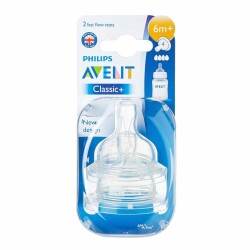 Philips Avent SCF634/27 Hızlı Akış No:4 6 Ay+ Biberon Emziği - Philips Avent