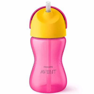 Philips Avent SCF798/02 Eğitici Damlatmaz Pipetli Bardak 12m+ 300ml Pembe - 1