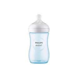 Philips Avent SCY903 21 Natural Response PP 260 ml Mavi Biberon - Philips Avent
