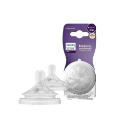 Philips Avent SCY961 02 Natural Response 0 Ay + 2 li Biberon Emziği - Philips Avent