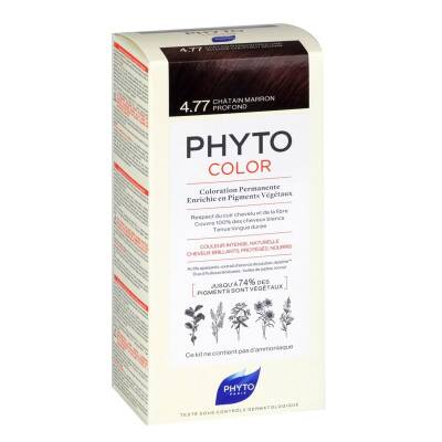 Phyto Color 4.77 Yoğun Kestane Bakır Saç Boyası Yeni Seri - 1
