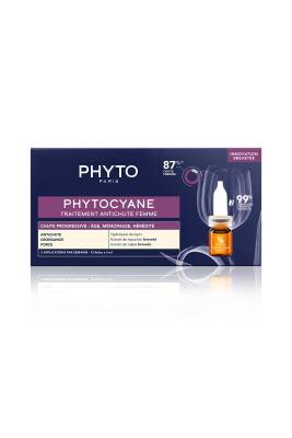 Phyto Phytocyane Kadın Tipi Kronik Saç Dökülmesi Karşıtı Bakım Serumu 12x5 ml - 1
