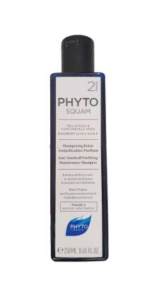 Phyto Squam Purifying Yağlı Saçlar İçin Kepek Şampuanı 250 ml - 1
