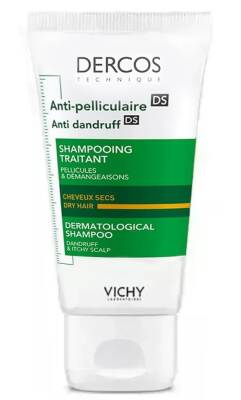 (Promosyon) Vichy Dercos Anti Dandruff Kuru Saçlar İçin Kepek Karşıtı Şampuan 50 ml - 1