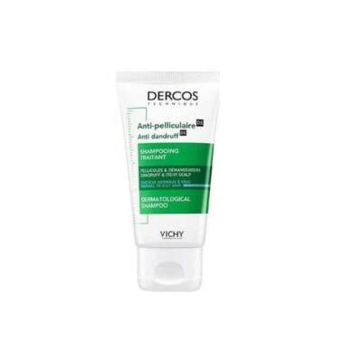 (Promosyon) Vichy Dercos Anti Dandruff Normal ve Yağlı Saçlar İçin Kepek Karşıtı Şampuan 50 ml - 1