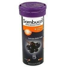 (Promosyon)Sambucol Plus Mini Efervesan 3 Tablet - Kırmızı Beyaz Sağlık
