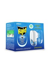 Raid Sivrisineklere Karşı Elektro Likit Cihaz ve 1 Yedek 45 Gece - 