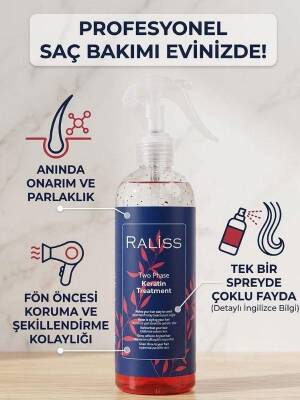Raliss 2 Phase Keratin Onarıcı Fön Suyu 320 ML - 3