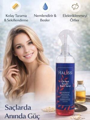 Raliss 2 Phase Keratin Onarıcı Fön Suyu 320 ML - 4