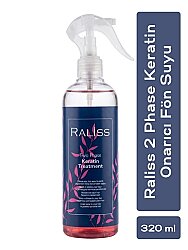 Raliss 2 Phase Keratin Onarıcı Fön Suyu 320 ML - Raliss
