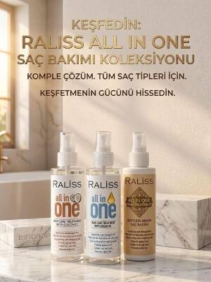 Raliss All İn One Argan Yağlı Durulanmayan Saç Maskesi 150 ML - 4