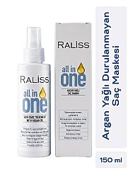 Raliss All İn One Argan Yağlı Durulanmayan Saç Maskesi 150 ML - Raliss