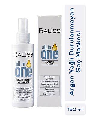 Raliss All İn One Argan Yağlı Durulanmayan Saç Maskesi 150 ML - 1