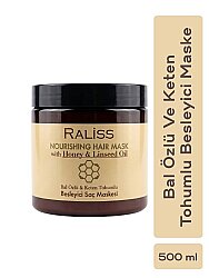 Raliss Bal Özlü Ve Keten Tohumlu Besleyici Maske 500 ML - Raliss