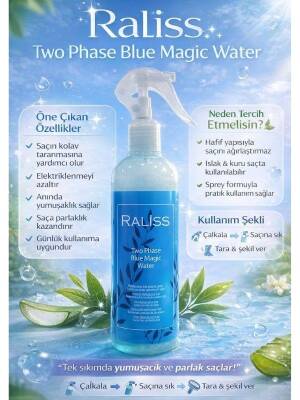 Raliss Çift Fazlı Mavi Fön Suyu 320 ml - 3