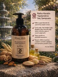 Raliss Reconstructıve Shampoo With Keratin Yapılandırıcı Şampuan 500 ML - 2