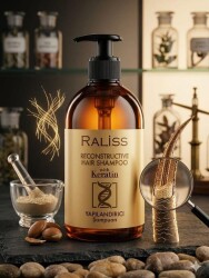 Raliss Reconstructıve Shampoo With Keratin Yapılandırıcı Şampuan 500 ML - 3