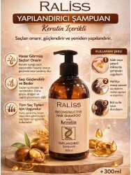 Raliss Reconstructıve Shampoo With Keratin Yapılandırıcı Şampuan 500 ML - 4