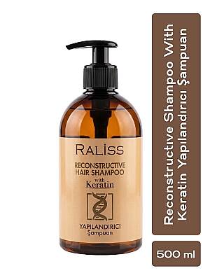 Raliss Reconstructıve Shampoo With Keratin Yapılandırıcı Şampuan 500 ML - 1