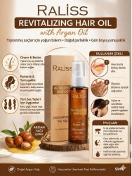 Raliss Revıtalızıng Haır Oıl Argan Yağlı Canlandırıcı Saç Yağı - 4