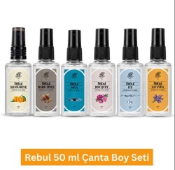 Rebul 6lı Çanta Boy Kolonya Seti 50 ml - Rebul