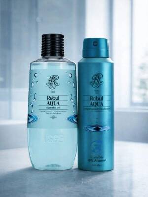 Rebul Aqua Duş Jeli 500 ML + Deo Aqua 150 ML - 1